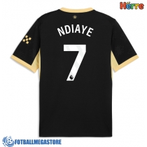 Fotballdrakt Herre Manchester City Iliman Ndiaye #7 Bortedrakt 2026-27 Kortermet